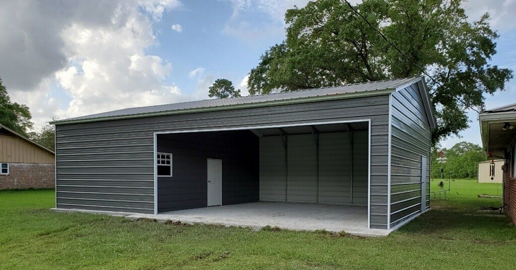 Metal Carport and Storage Shed Combos