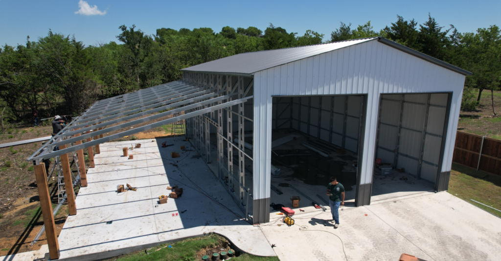 Custom Metal Carports & Garages for Sale | American Carports Inc