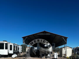 San Luis Obispo CA RV Metal Carport
