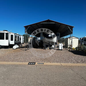 San Luis Obispo CA RV Metal Carport