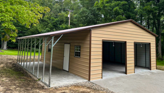 Can You Live in a Metal Garage?