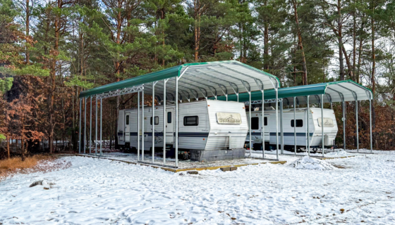 Metal RV Carport vs. Wooden RV Shelter: Which Is the Better Choice?