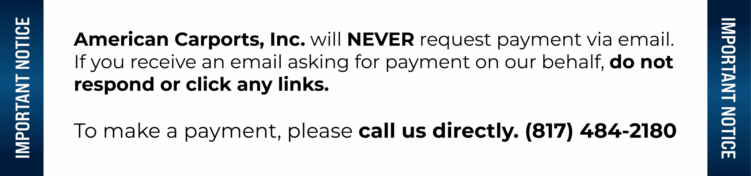 Important Notice