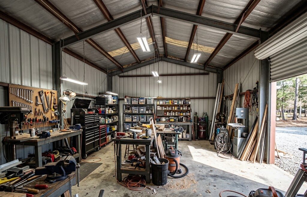 Can You Use a Metal Shed as a Workshop?